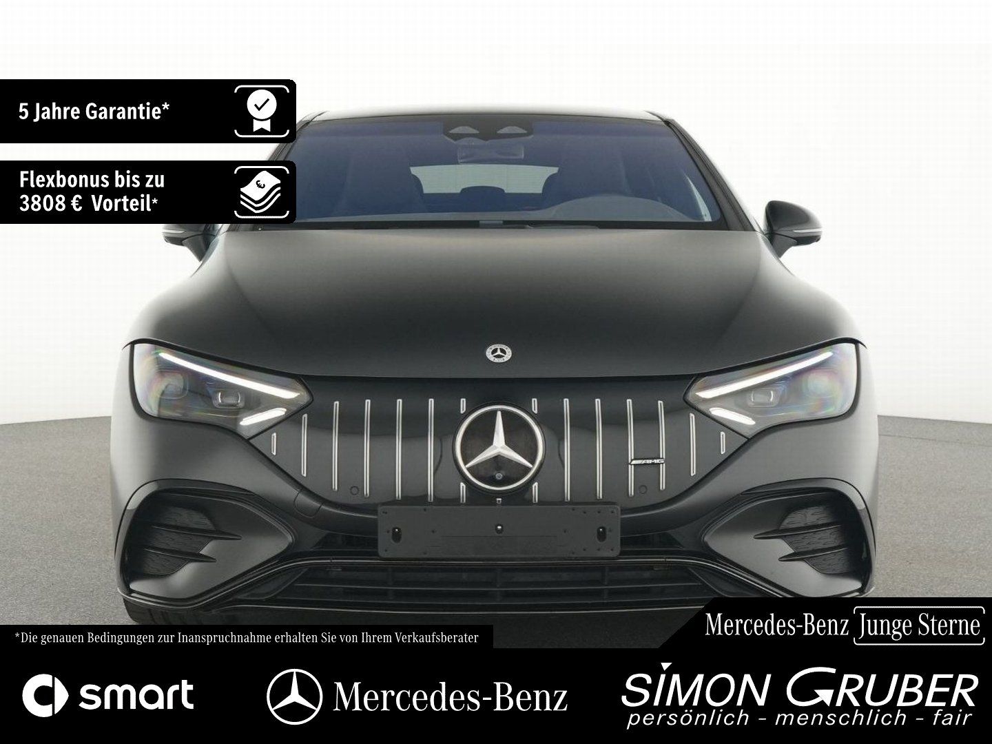 Fahrzeugabbildung Mercedes-Benz EQE 43 4M AMG Pano Hyper Burm Massage Sitzklima