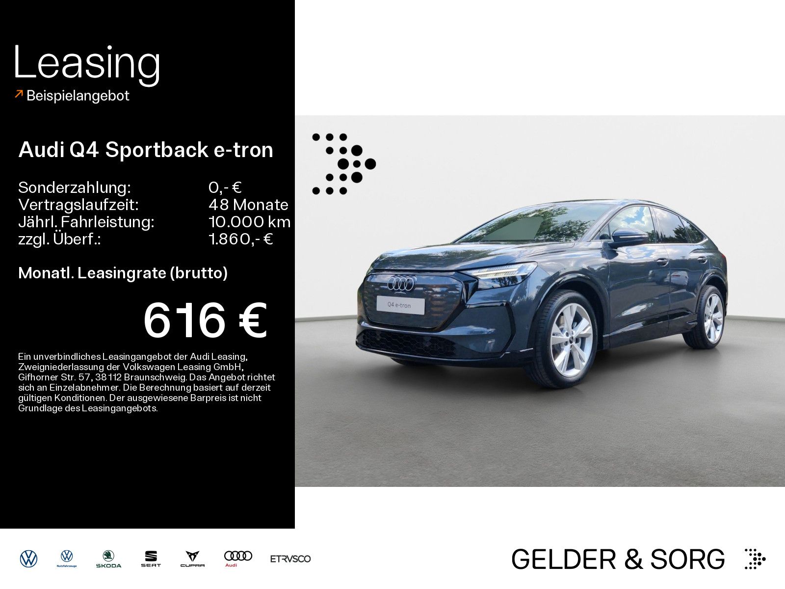 Audi Q4 Sportback e-tron performance Tech+*AHK*ExpPro