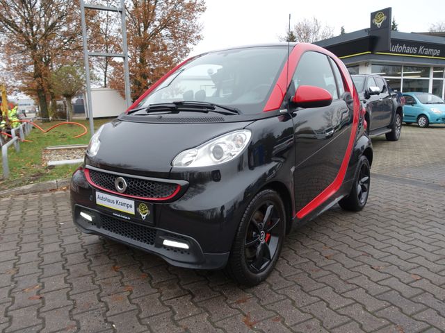 Smart ForTwo coupe Edition sharpred Navi Leder Pano