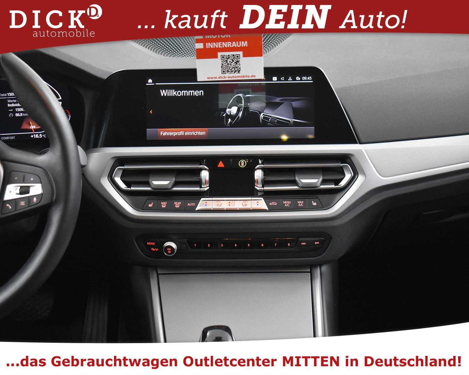 BMW 318d Aut Sport Line LEDER+PROF+VIRTU+ACC+MEMO+KA - Image 15