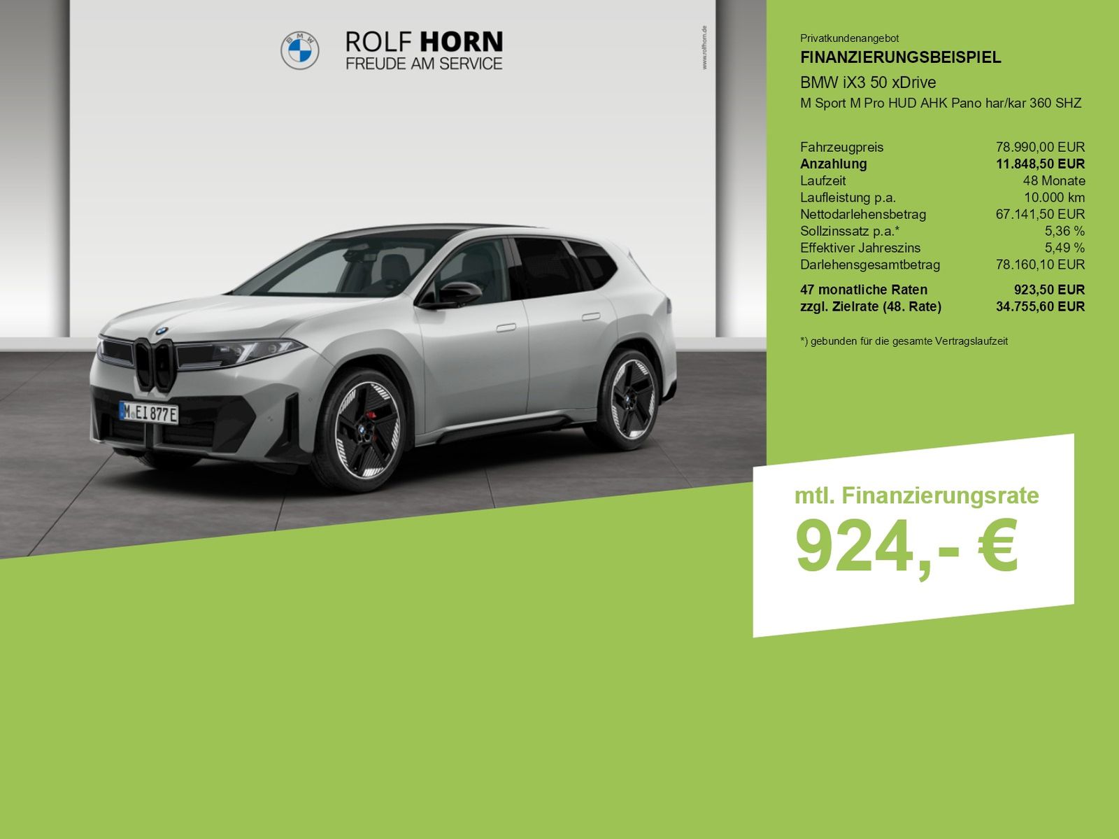 BMW iX3 50 xDrive M Sport M Pro HUD AHK Pano har kar foto 3