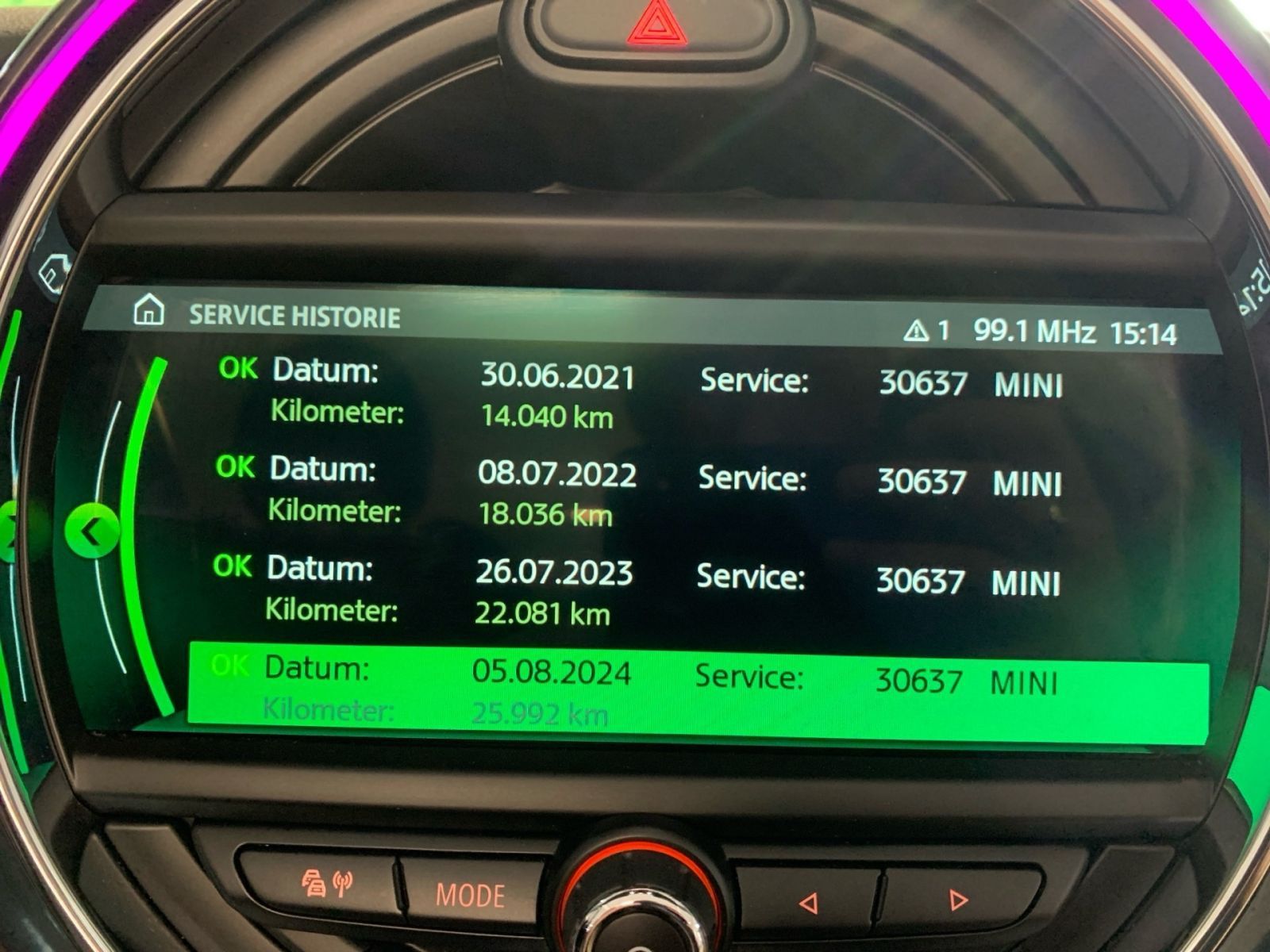 Fahrzeugabbildung MINI Cooper S Cabrio Navi LED Kamera