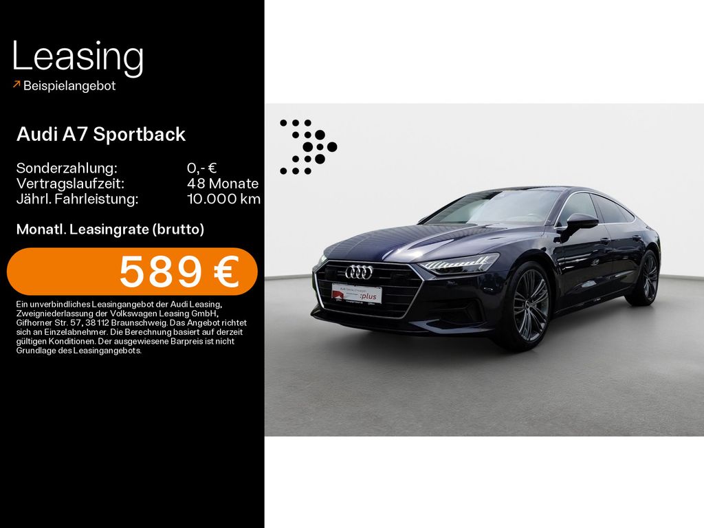 Audi A7 Sportback 45 TFSI qu S-Line+Pano+Leder+Matrix