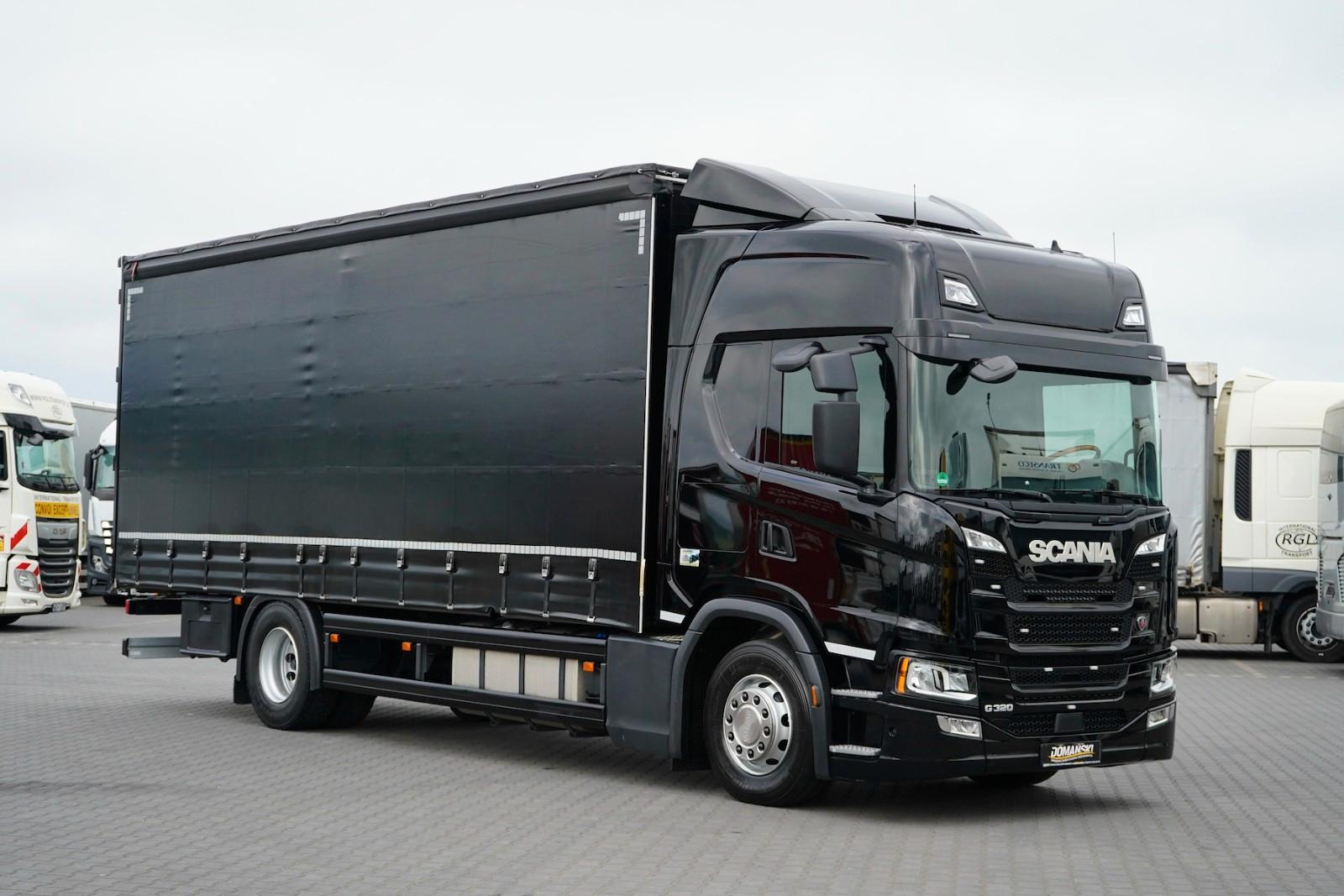 Scania G 320 / E 6 / FIRANKA / 18 PALET / ŁAD. 9040 KG