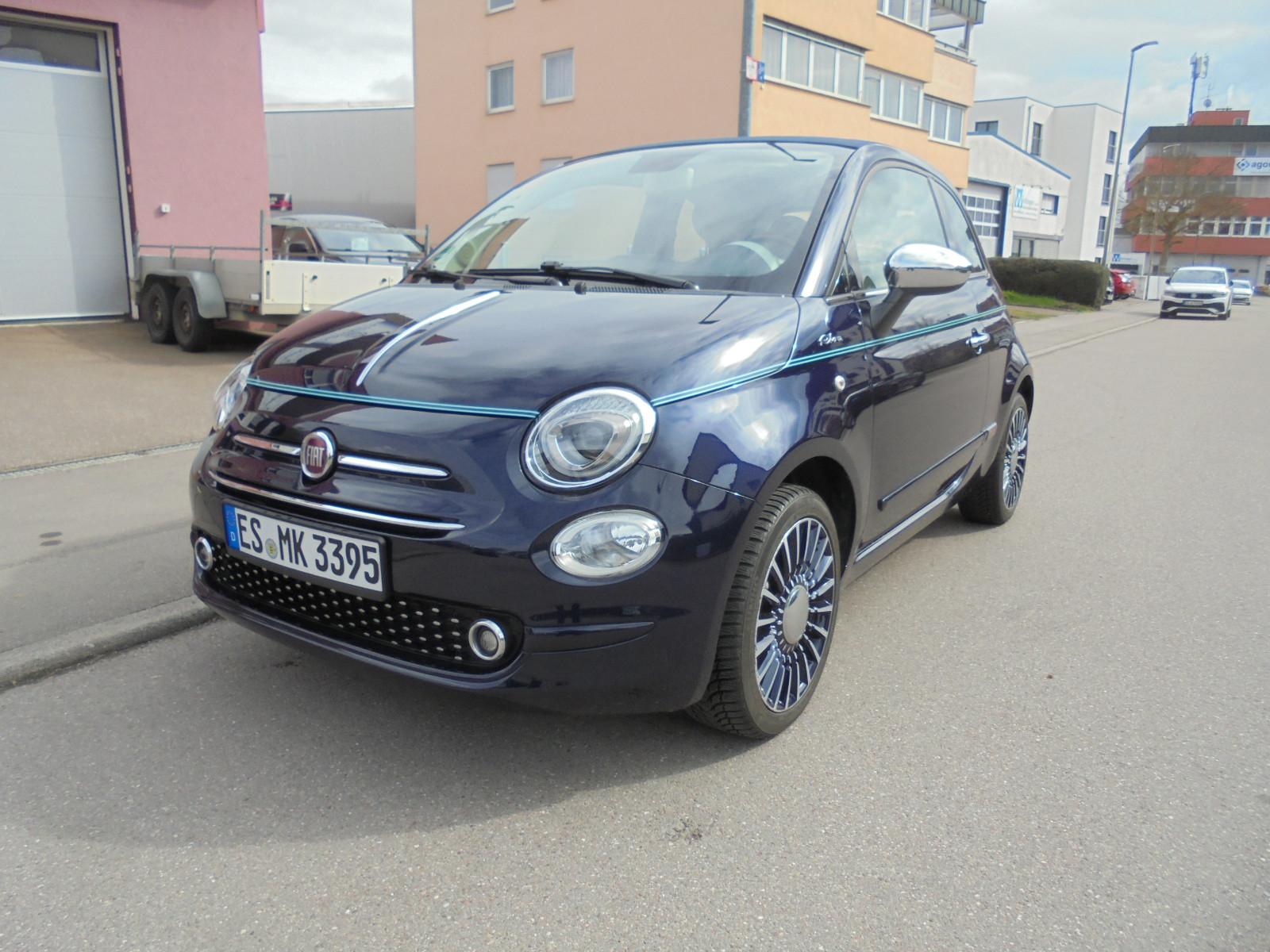Fiat 500 Riva Cabrio NAVI Klima LM