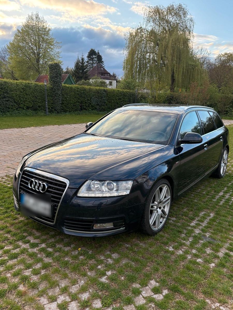 Audi A6 2011 — rear view