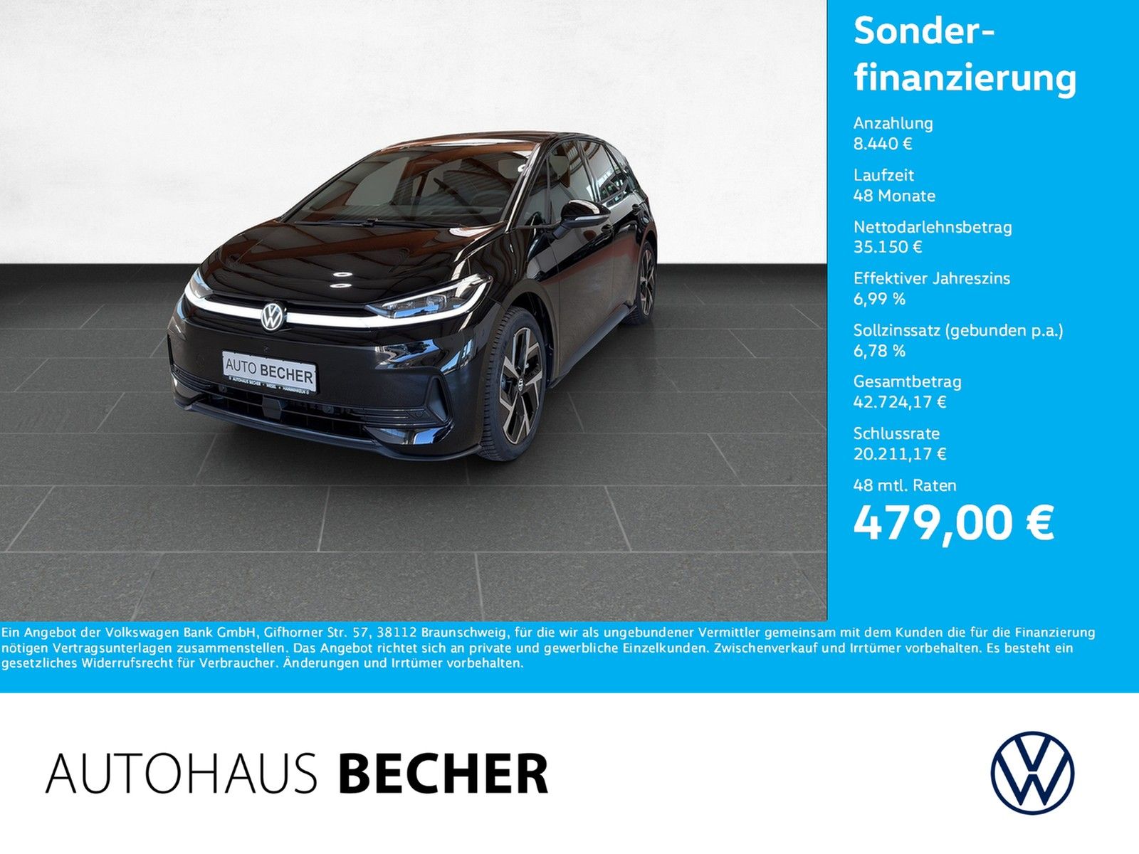 Volkswagen ID.3 Neo Style 140 kW / 58 kWh /AHK/Navi/Matrix