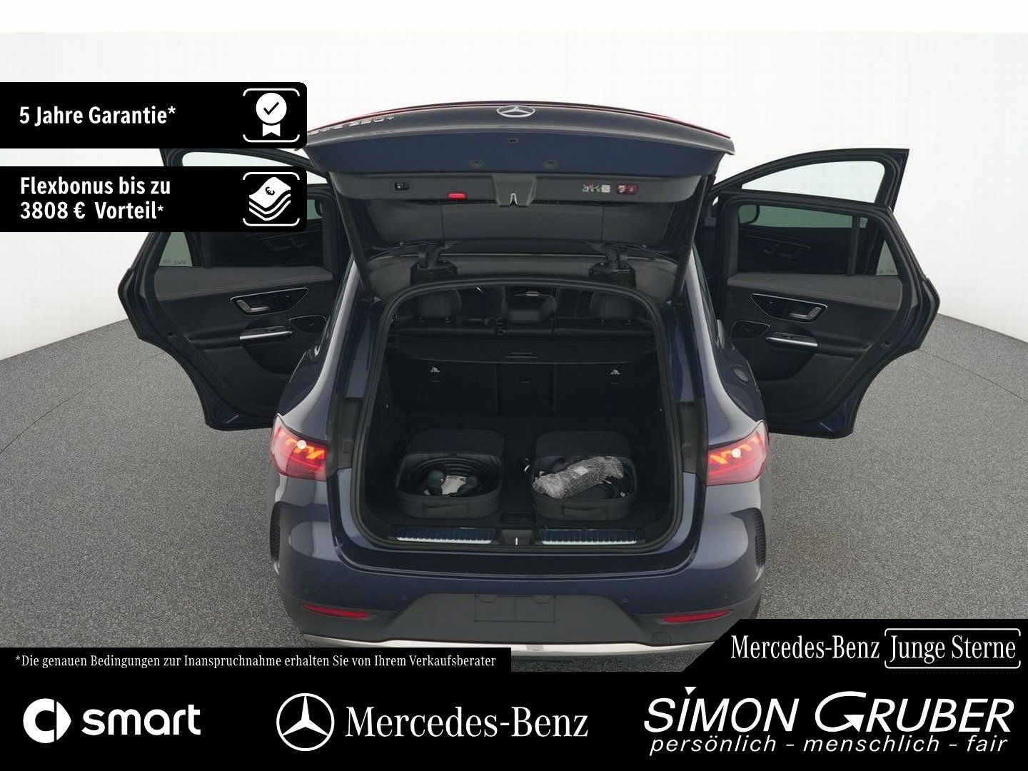 Fahrzeugabbildung Mercedes-Benz EQE 350+ SUV El Art Airmatic Massage Sitzklima