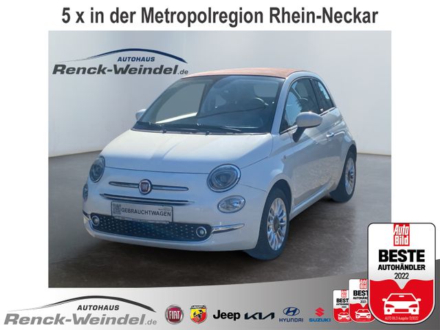 Fiat 500C 0.9 Lounge El. Verdeck Navi Klimaautom PDC 