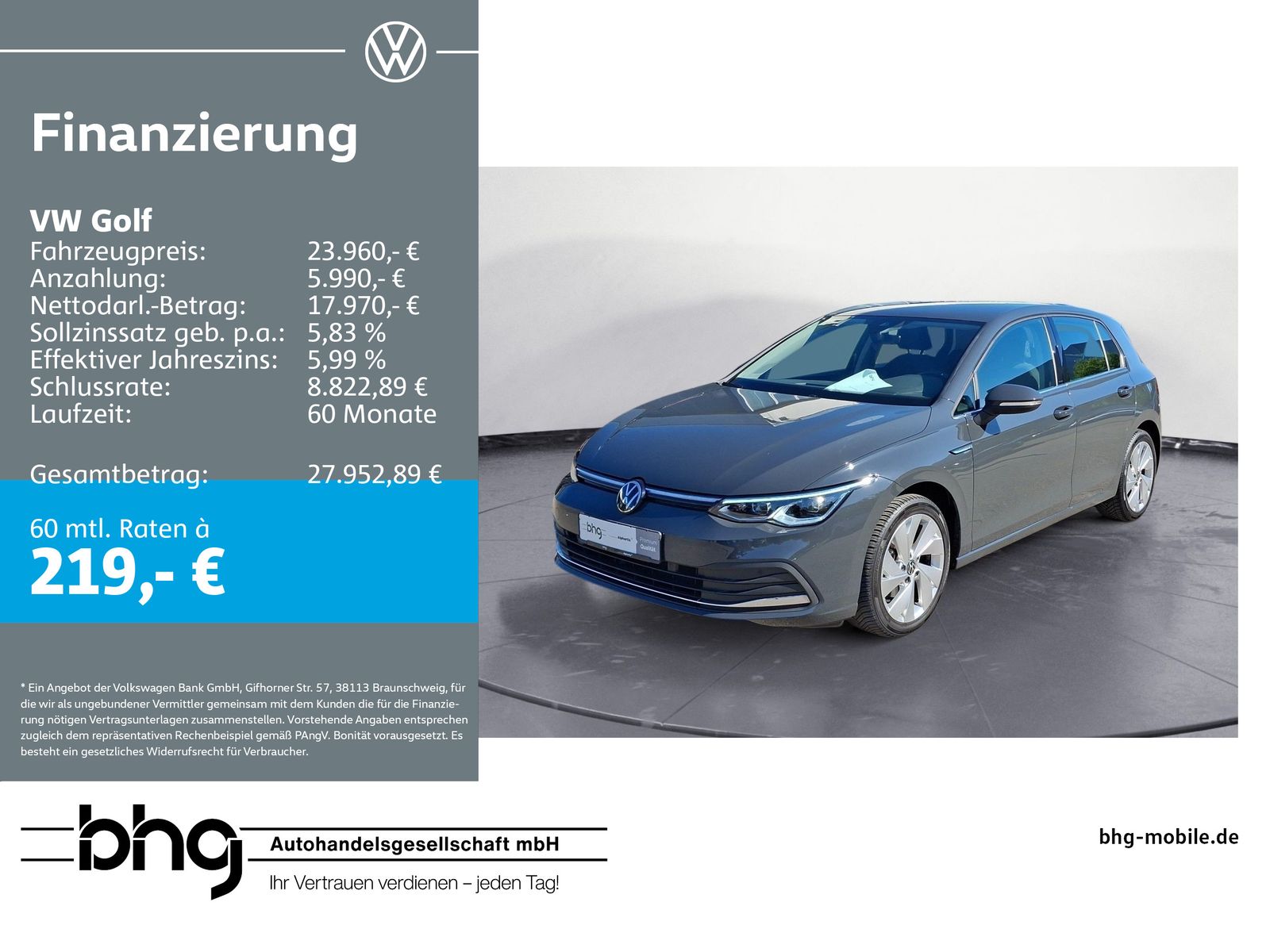 Volkswagen Golf - Bild 1