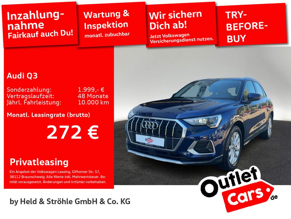 Audi Q3 35 TDI advanced AHK NAVI+ SHZ PDC VIRTUAL
