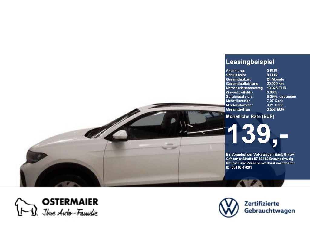 Volkswagen T-Cross LIFE 1.0TSI 95PS ACC.5J-G.KAMERA.VIRTUAL