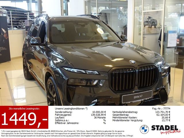 BMW X7 xDrive40d M Sport Pro +SOFORT VERFÜGBAR+