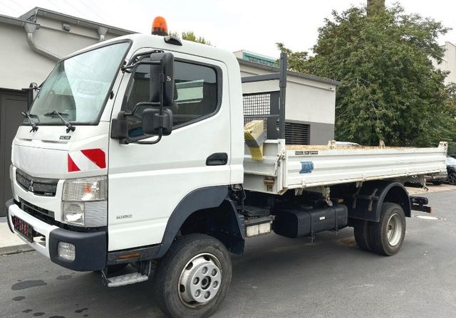 Mitsubishi Fuso 4x4Meiler 3 Seiten Kipper70tkm InspTüv neu