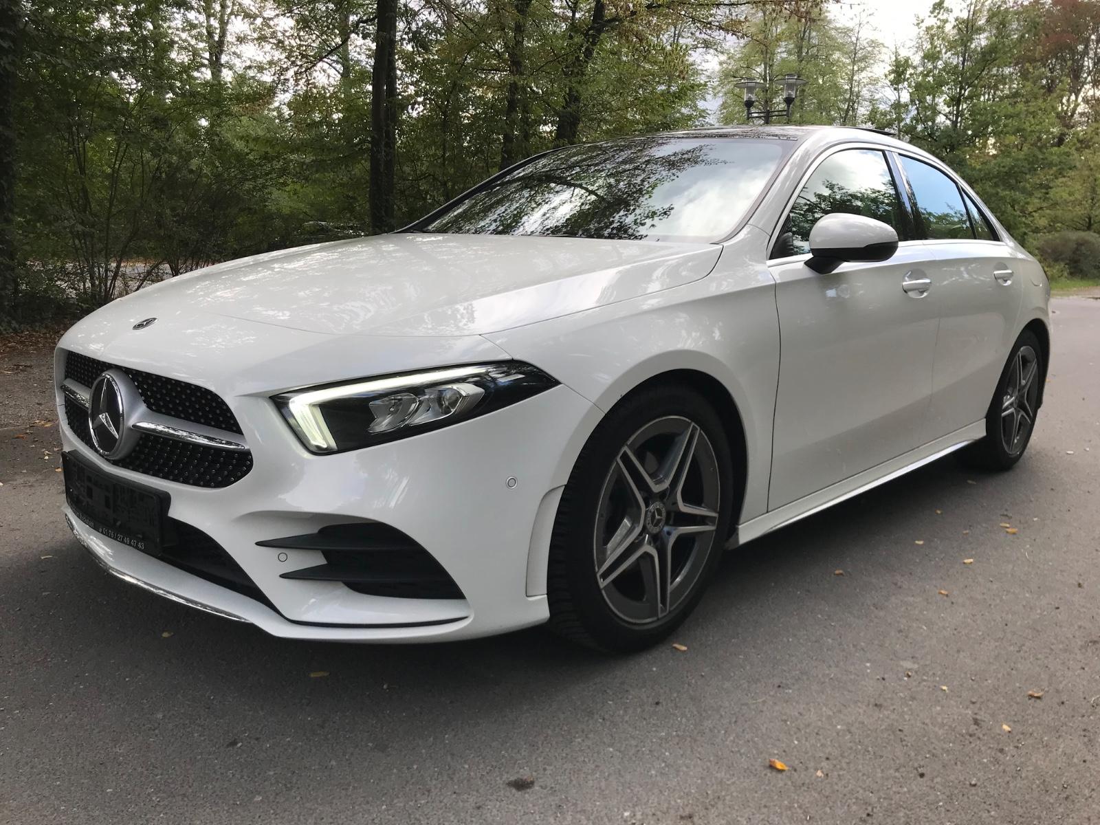 Mercedes-Benz A-Class Limousine AMG Line orig.75tkm Automatik, миниатюра 2