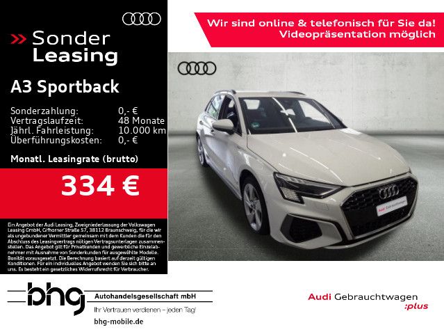 Audi A3 Sportback 40 TFSIe S-tronic S-Line DriveSelec