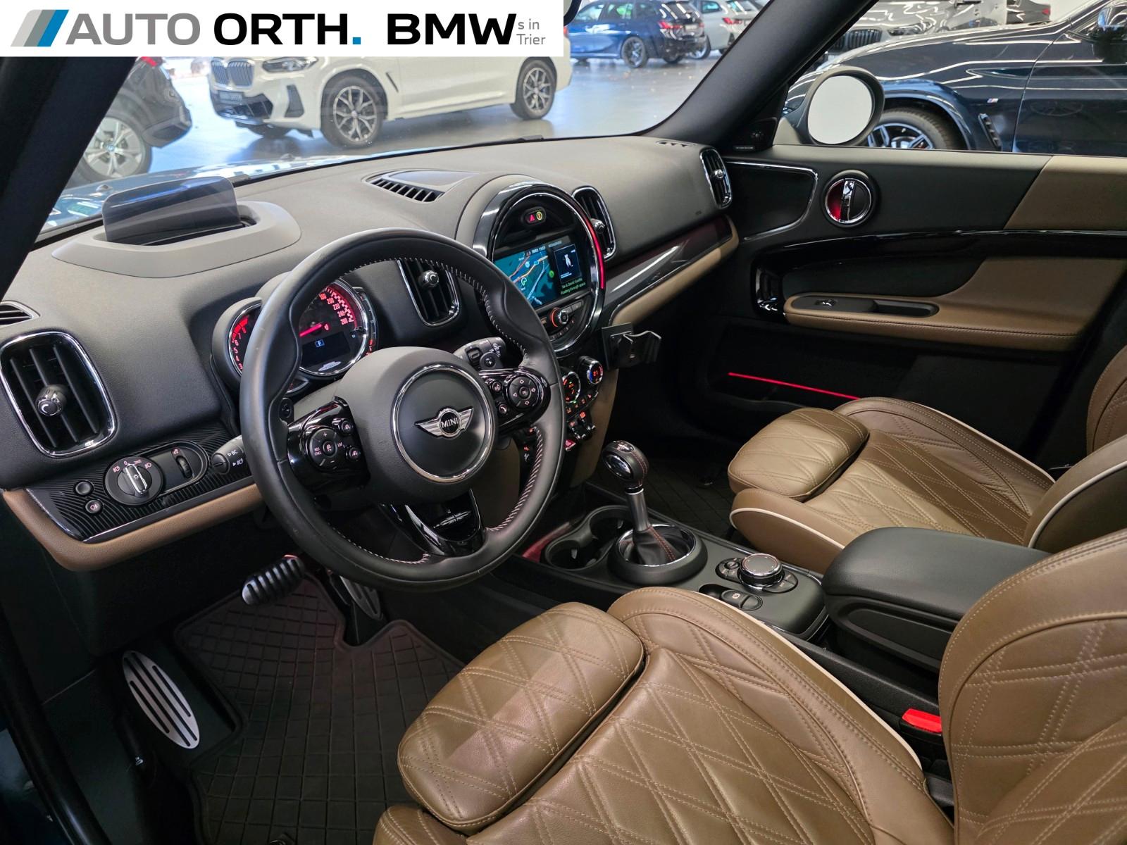 MINI John Cooper Works Countryman LEDER PANO HUD AHK