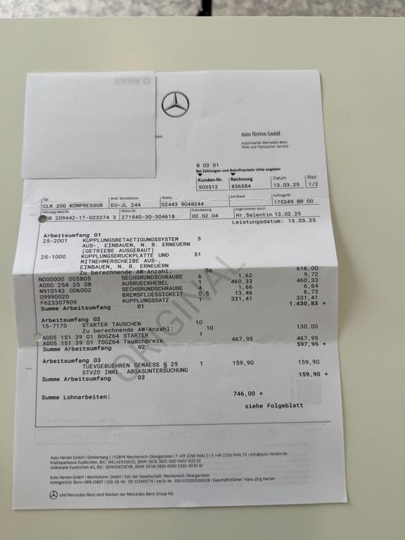 Mercedes-Benz CLK 200