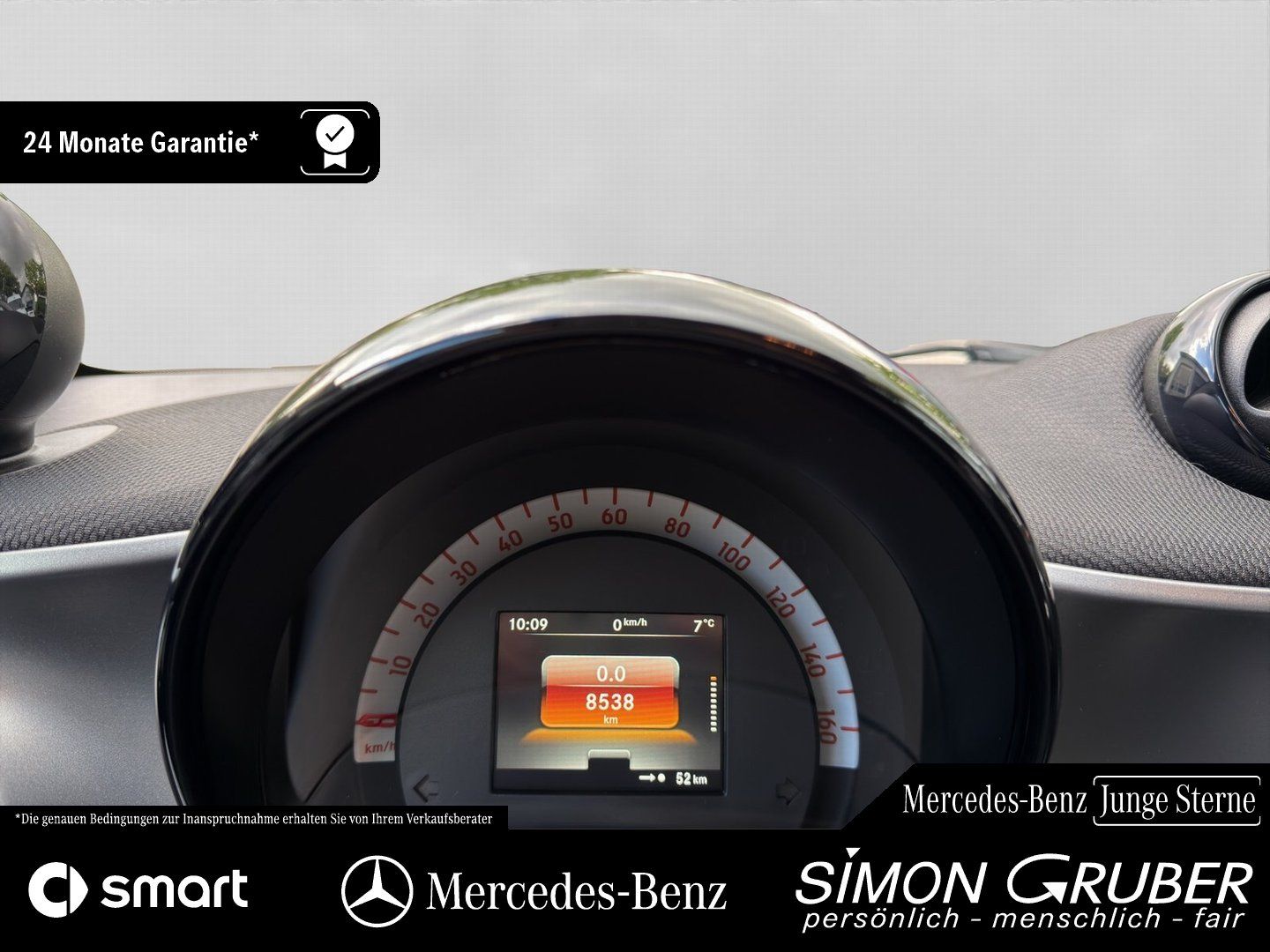 Fahrzeugabbildung Smart fortwo EQ Cabrio Exclusive Winter VollLED Kamera