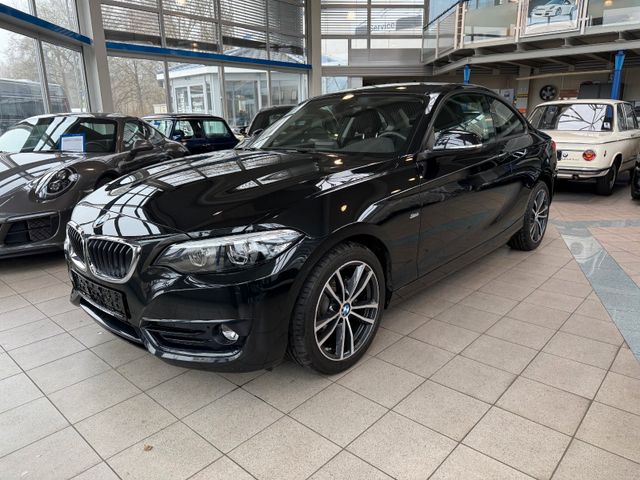 BMW 218 i Sport Line Coupe Navi Business SHZ