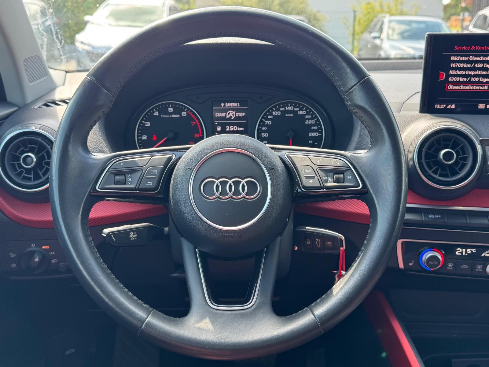 Audi Q2 35 TFSI sport Navi 8fach LED SHZ TÜV NEU, миниатюра 13