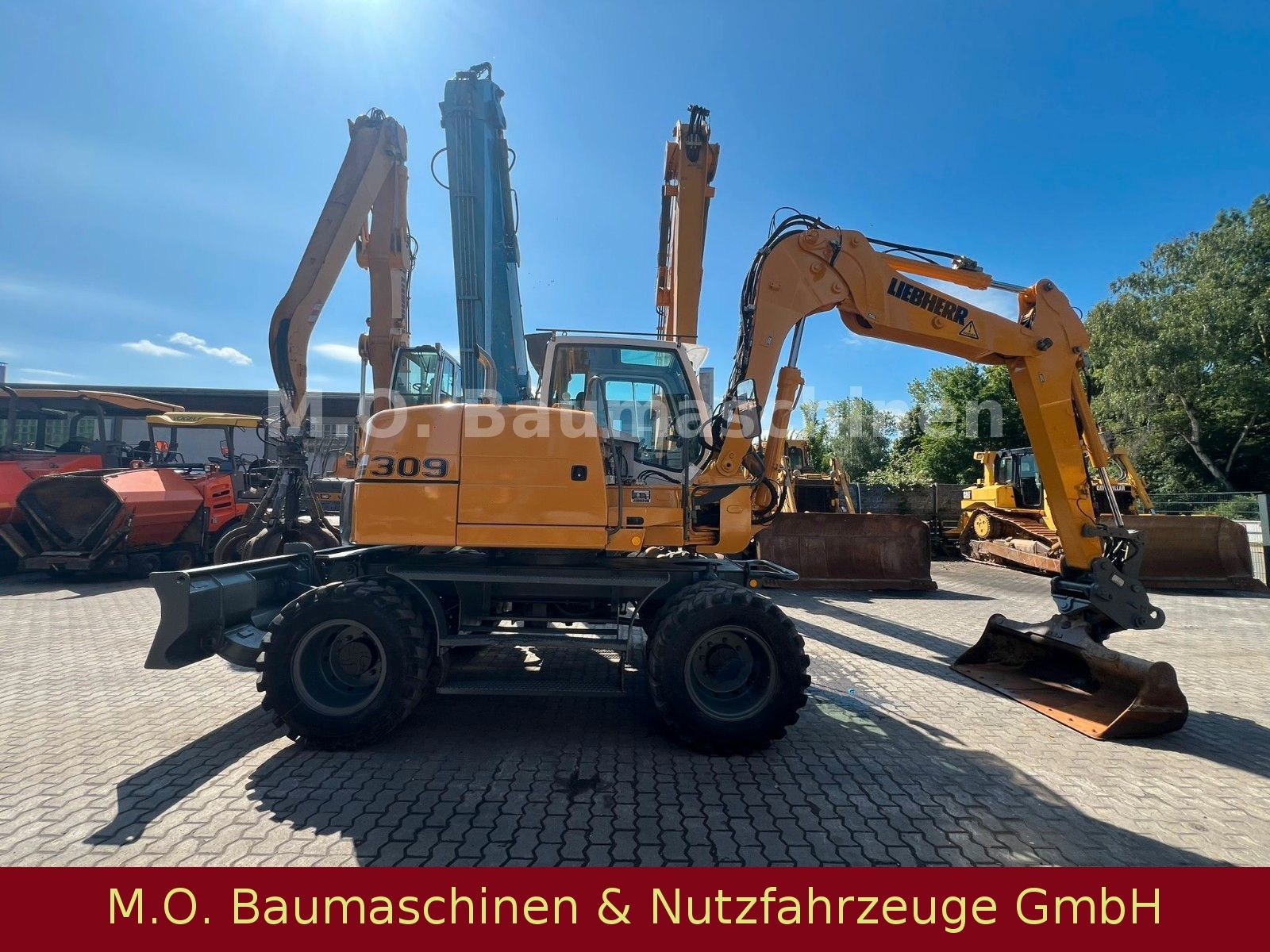 Fahrzeugabbildung Liebherr A 309 Litronic / Hammerleitung / SW / VSA / ZSA