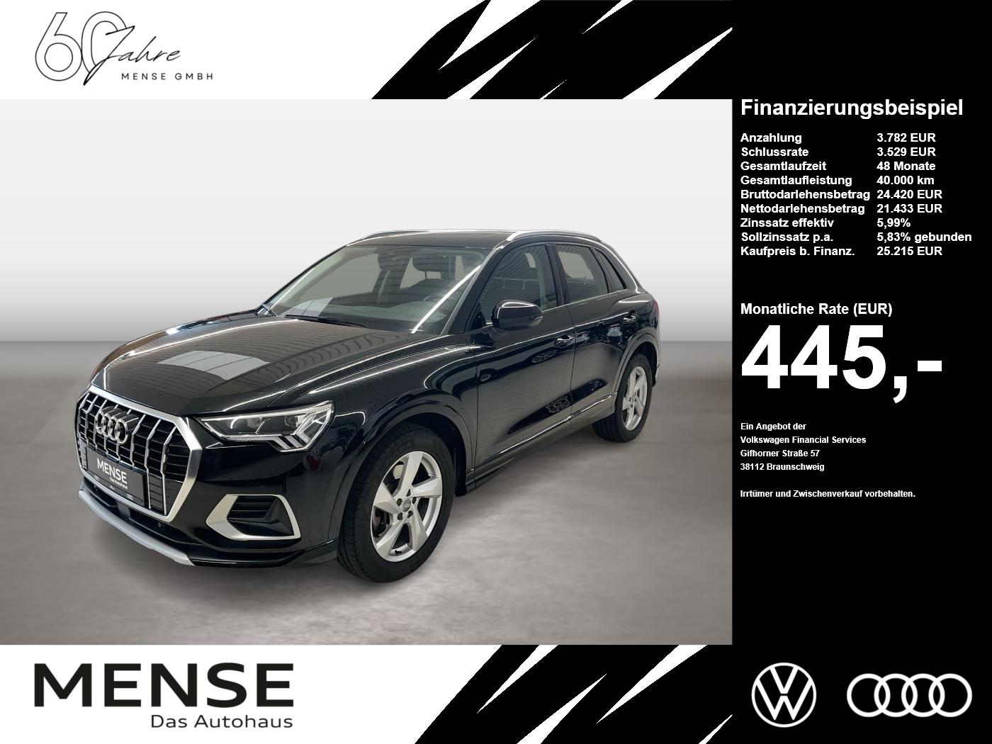 Audi Q3 40 TFSI quattro S tronic advanced AHK Pano LM