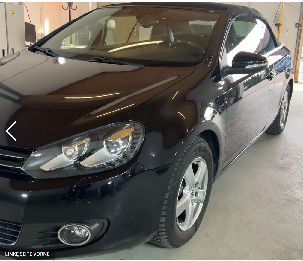 Volkswagen Golf VI Cabriolet, Automatik, Scheckheft