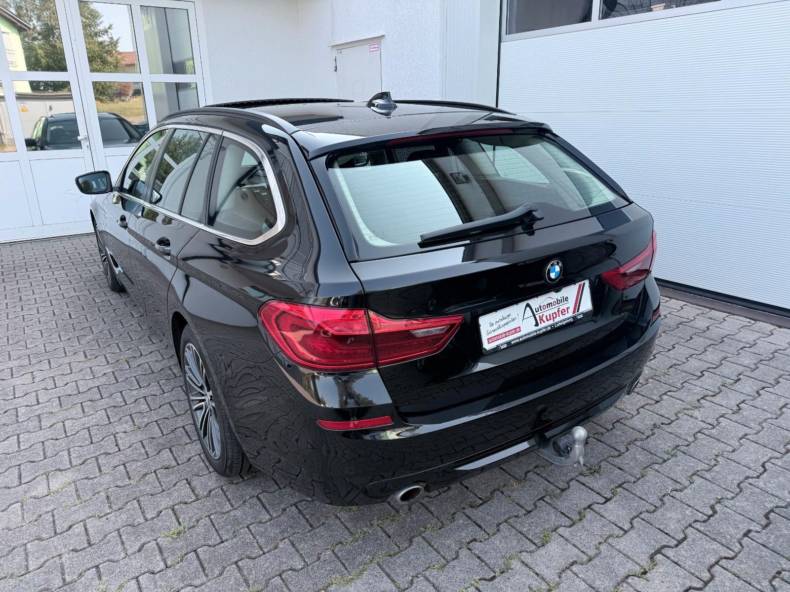 BMW 520 d Touring MH PANO ACC AHK 18" Sportline Alu, миниатюра 8