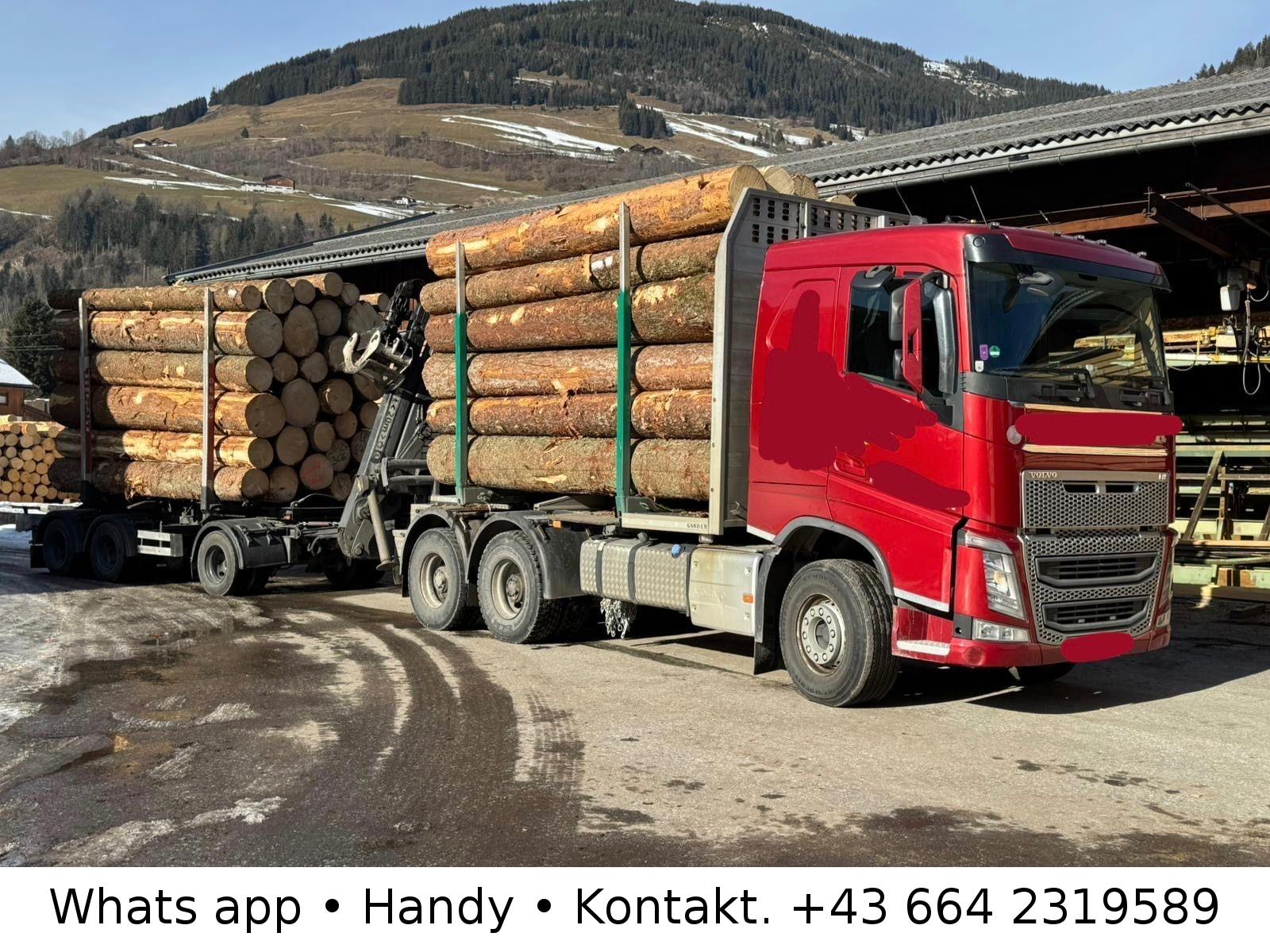 Volvo FH 550 6x4 Holzlkw Baujahr : 2007