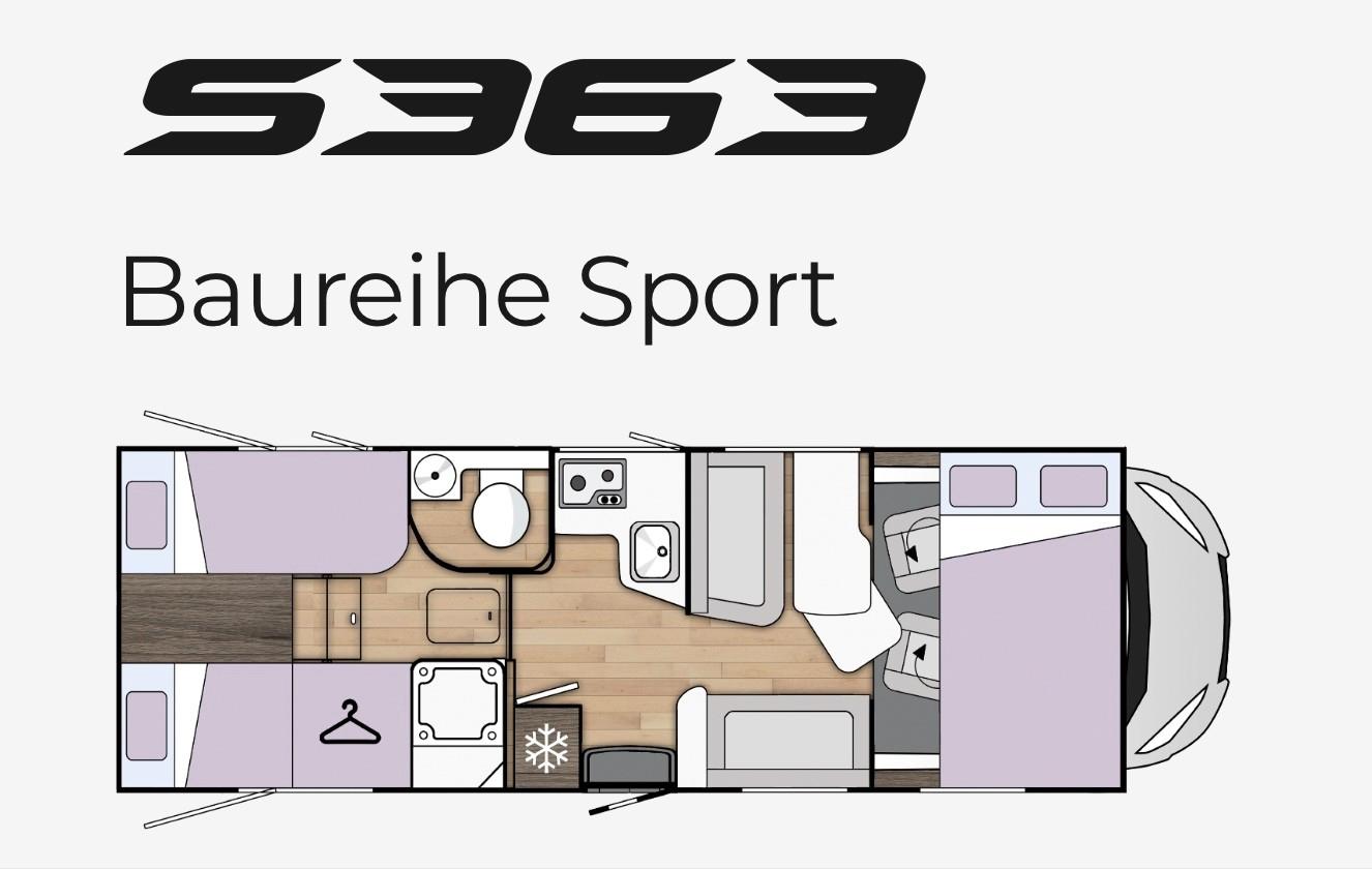 Benimar SPORT 363 MESSEPREIS Pack Plus&Winter -5 Plätze