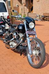 Harley-Davidson Custum BOBBER Softail Gietl Bike Sitz Solo ...