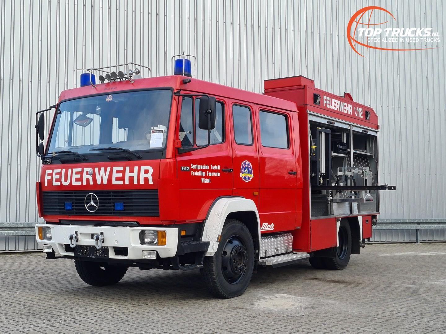 Mercedes-Benz 917 AK 4x4 -1.250 ltr -Brandweer, Feuerwehr, Fir