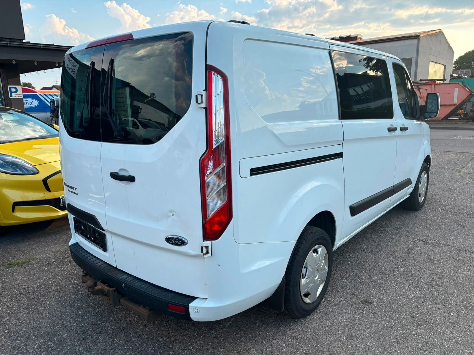 Ford Transit Custom Kasten 300 L1 Trend Sortimo AHK imagem 3