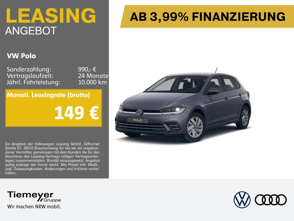 Polo 1.0 TSI DSG STYLE NAVI SITZHZG LED ALU