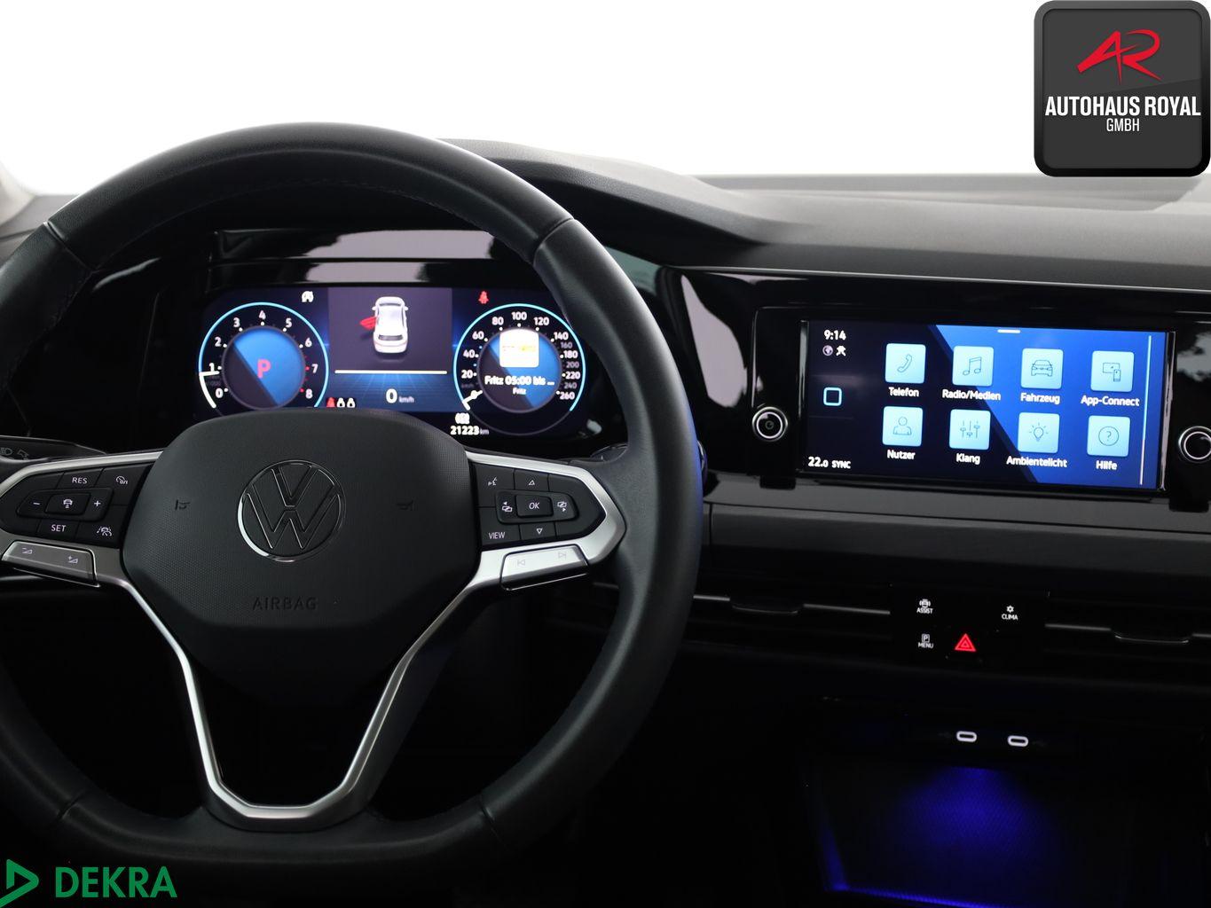 Volkswagen Golf VIII 2.0 TSI STYLE MASSAGE,ACC,TOTWINKEL,SH, миниатюра 15