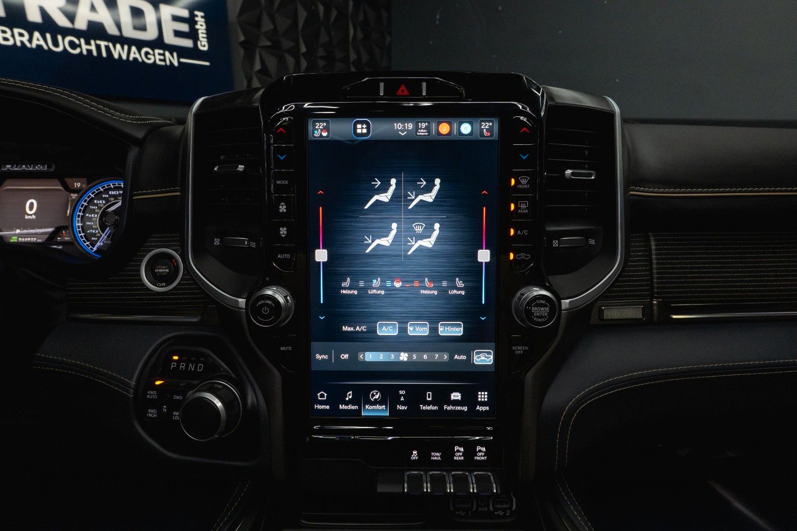 Fahrzeugabbildung Dodge RAM 5.7 V8 HEMI 4x4 OFFROAD Night Limited 19%