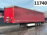Krone SD Curtainsider Liftachse, Edscha & Transportbox - Krone SD curtainsider