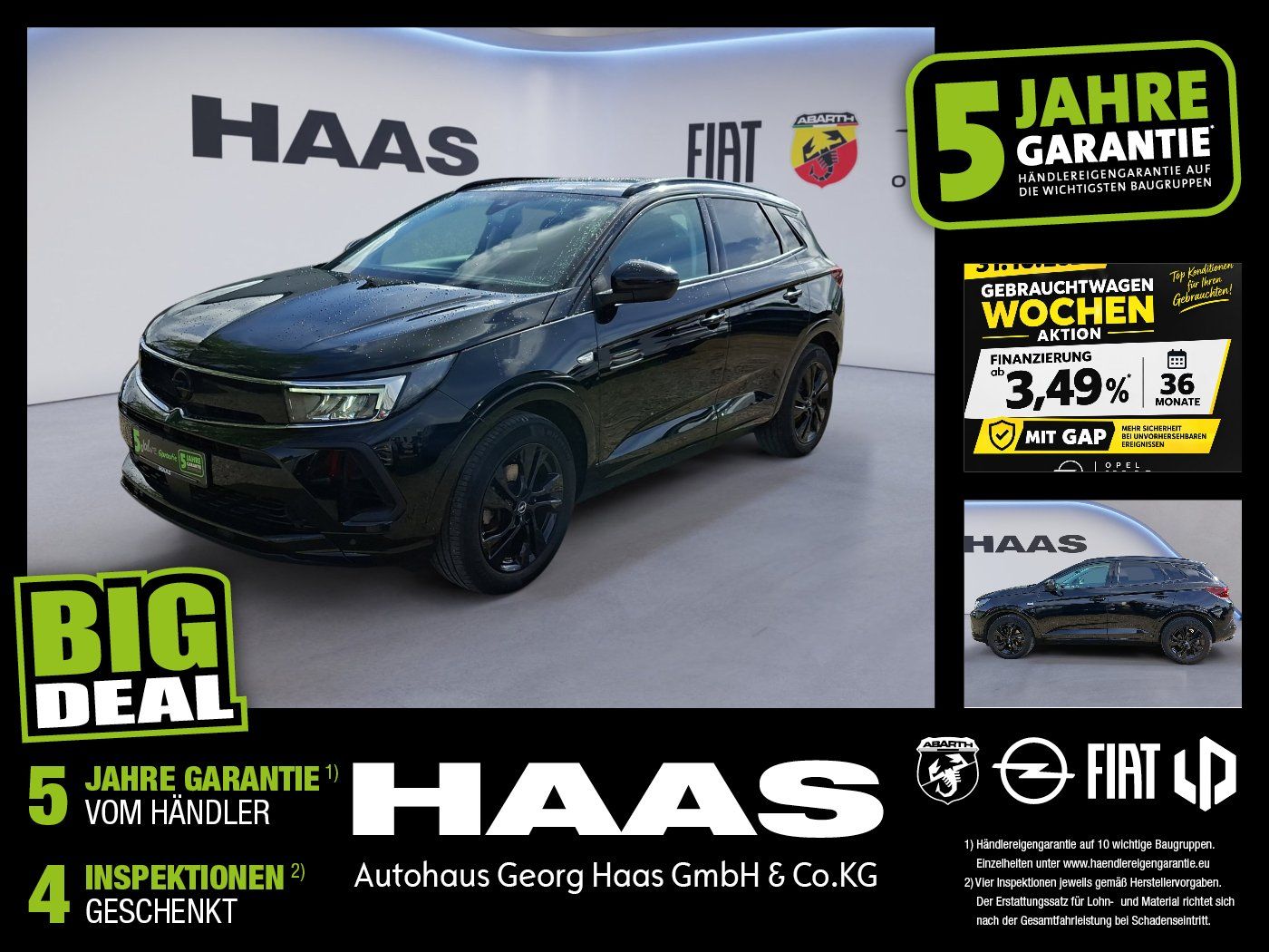 Opel Grandland 1.2 GS Navi Sitzheizung Kamera