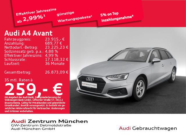 Audi A4 Avant 35 TFSI S tronic Virtual/Navi