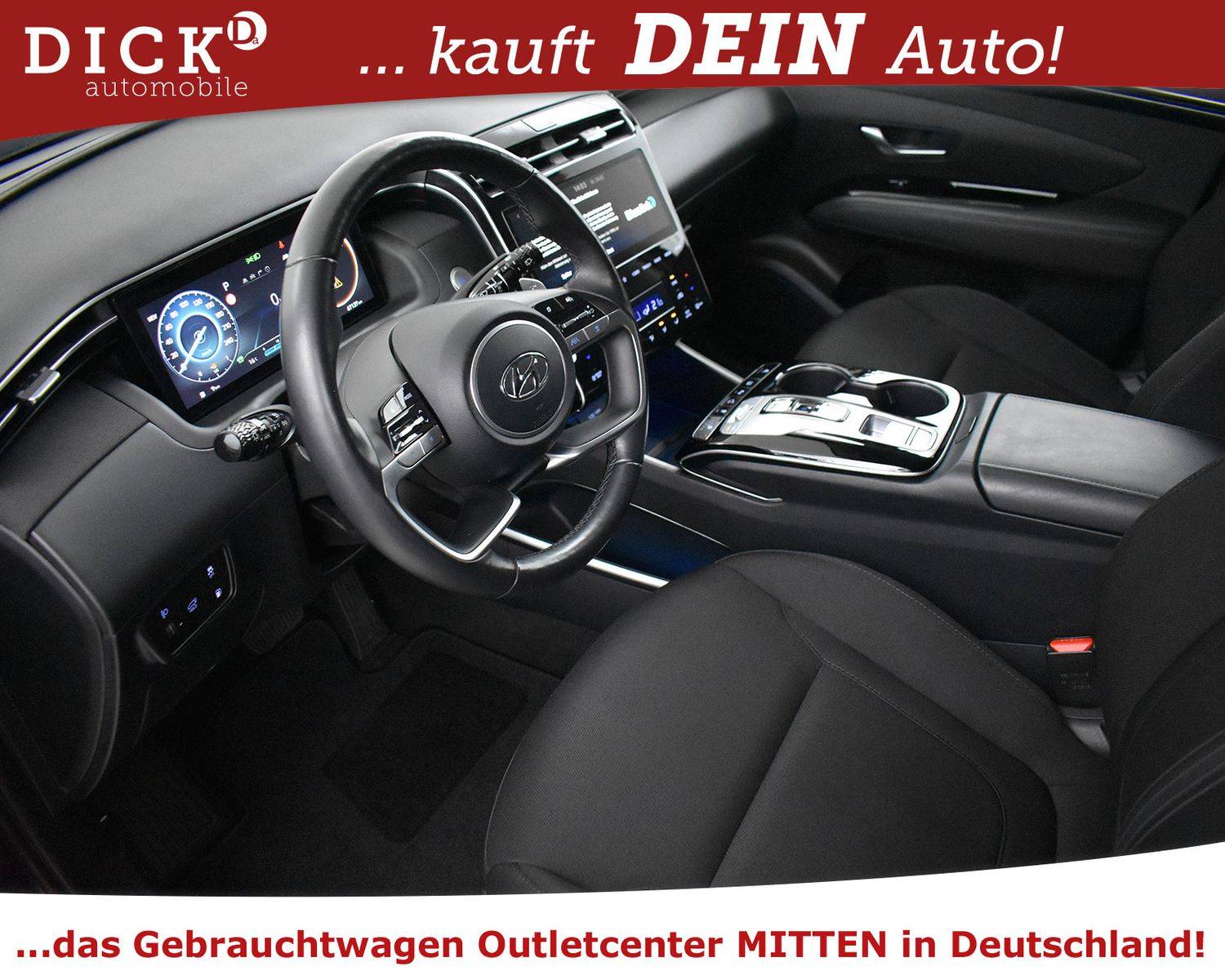 HYUNDAI Tucson 1.6 Hyb 4WD Trend PANO+KAM+LED+ACC+AHK+19 - Image 11