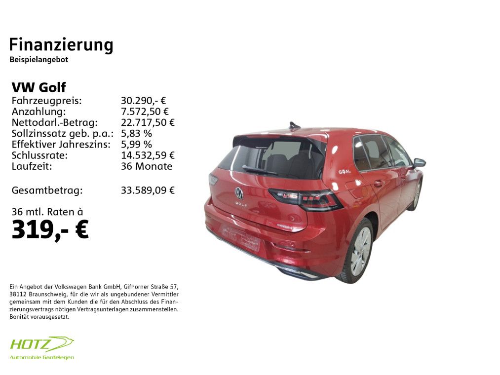 Volkswagen Golf VIII 1.5 TSI eHybrid Goal LED PDC APP foto 2