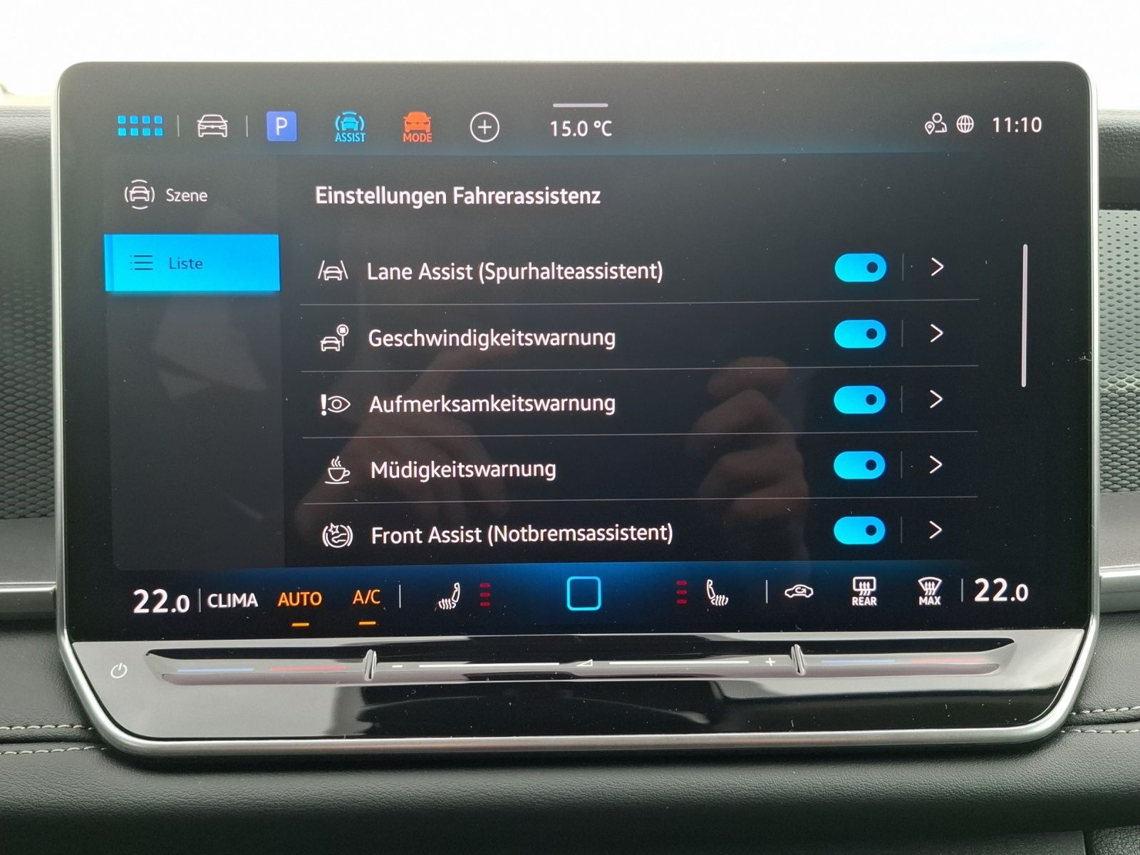 Fahrzeugabbildung Volkswagen Tayron eTSI Life DSG LED AHK Navi AID ACC RFK Ha