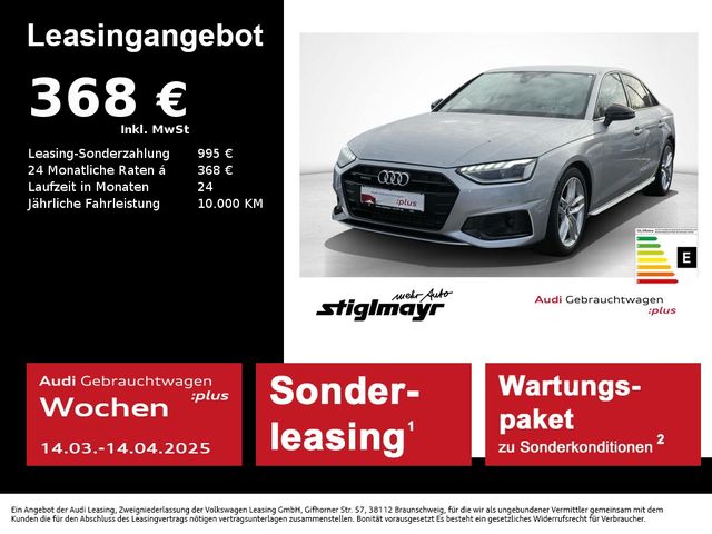 Audi A4 advanced S-line 40 TFSI quattro ACC+AHK+B&O+