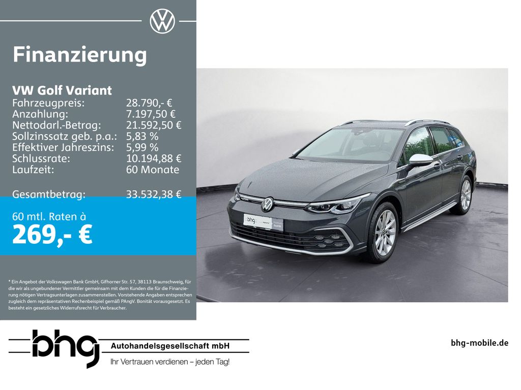 Golf Variant Alltrack 2,0 TDI DSG
