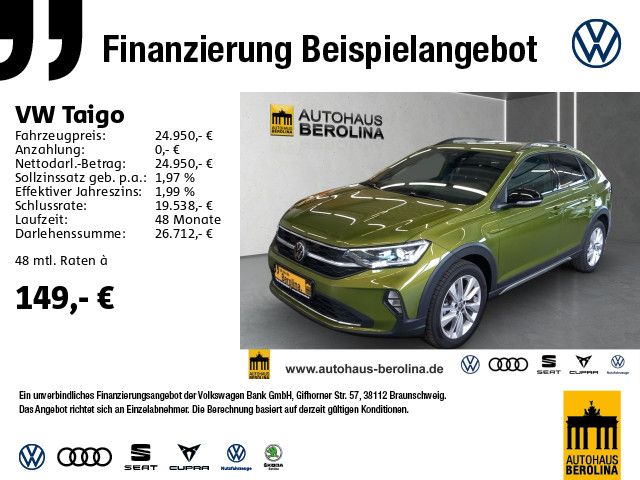 VW Taigo 1.5 TSI MOVE DSG *MATRIX*R-CAM*NAVI*
