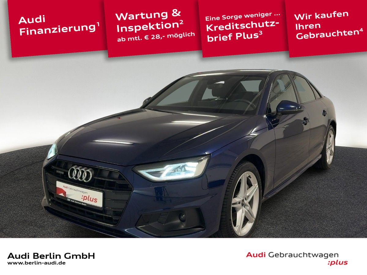 Audi A4 Limousine Advanced 40 TDI qu.S tr. AHK RFK
