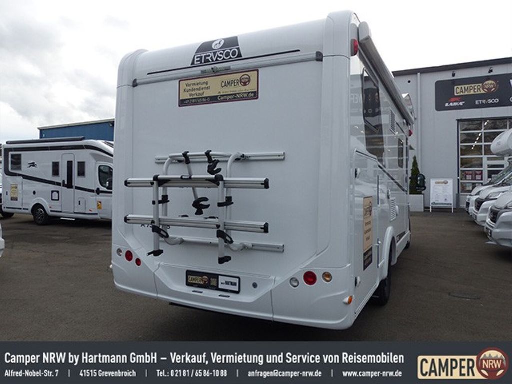 ETRUSCO A 7300 DB SAT&amp;TV+Fahradträger+NAVI+Markise