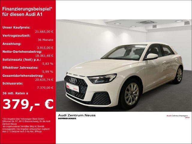 Audi A1 Sportback 25 TFSI 70(95) kW(PS) S tronic