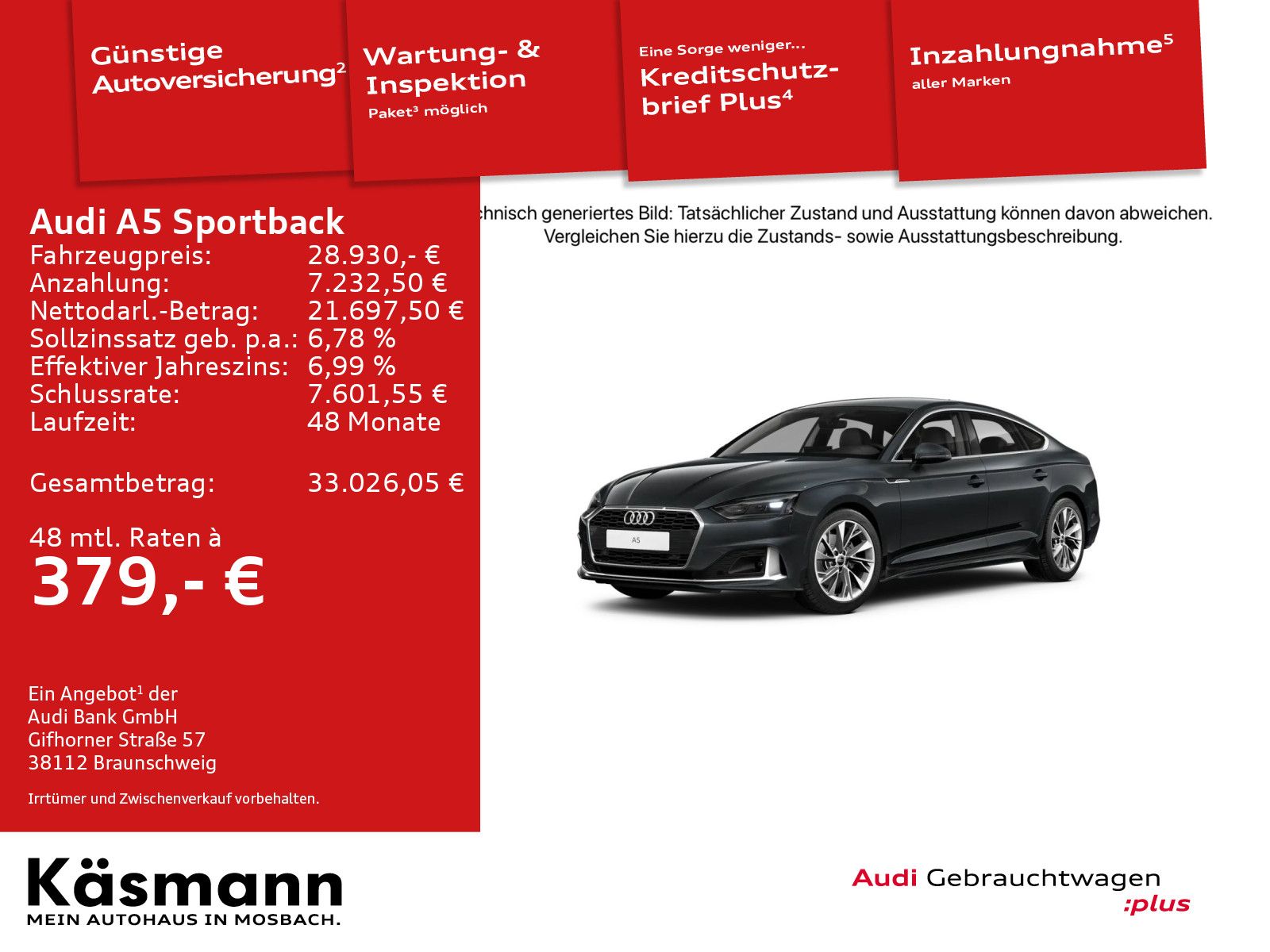 Audi A5 Sportback afvanced 35TDI AHK NAV PDC SHZ foto 2